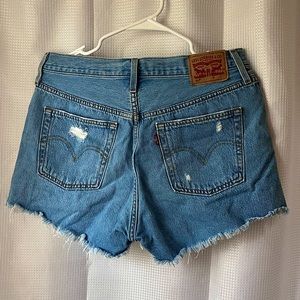 LEVI’S 501 High Rise Jean Shorts